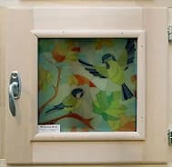 ДВЕРЬ ДЛЯ БАНИ ДЕРЕВЯННАЯ С КЛИНОМ